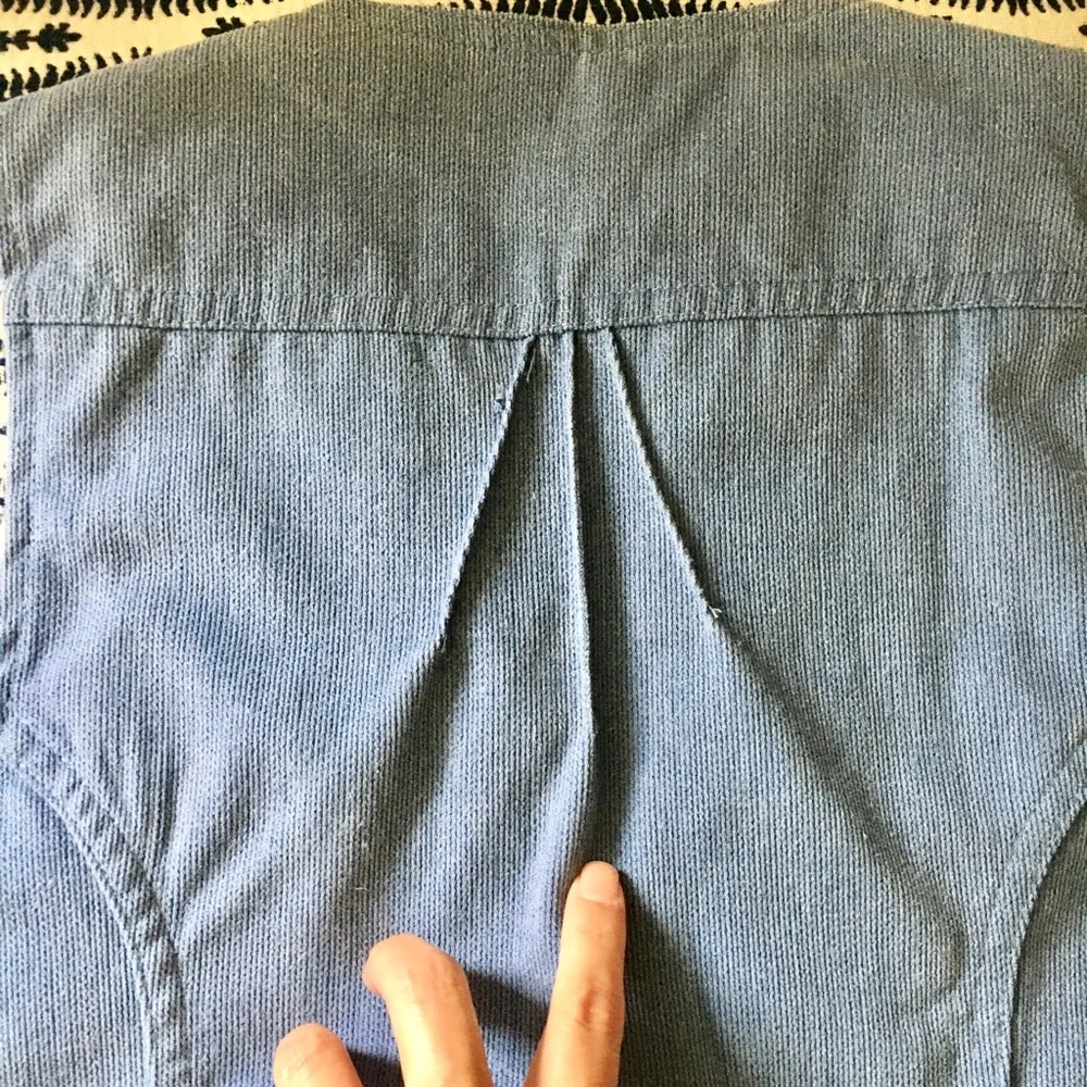 Vintage Corduroy Vest Small - Picture 2 of 7